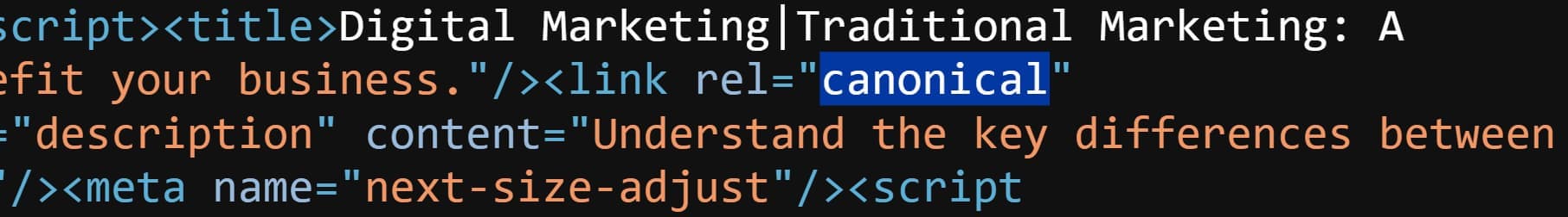 scannonical tags
