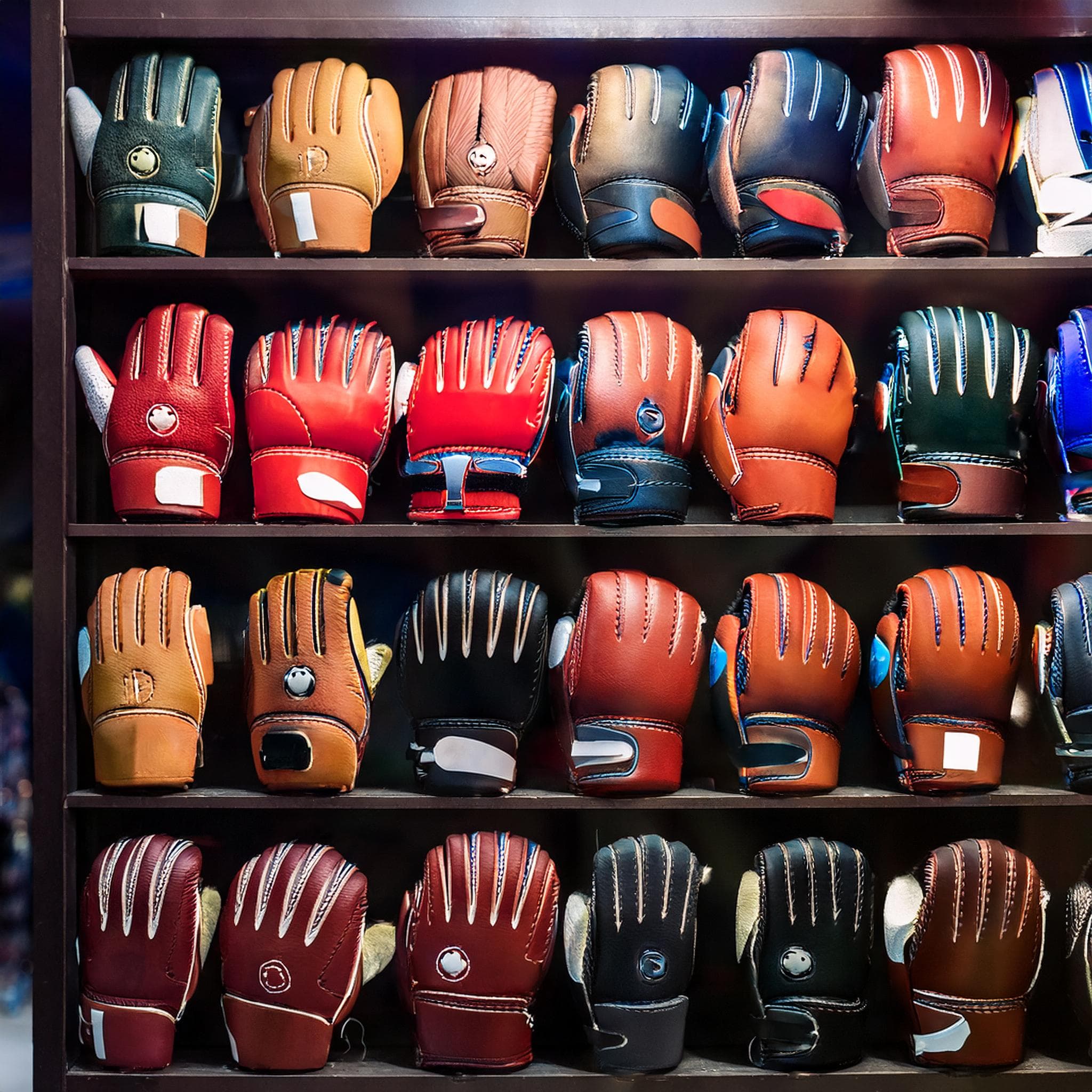  Football pair gloves
