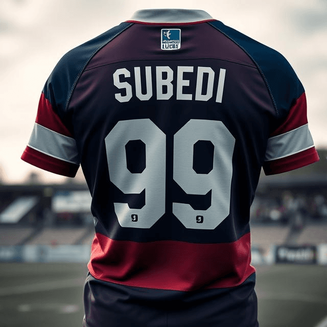 football personalized jersey